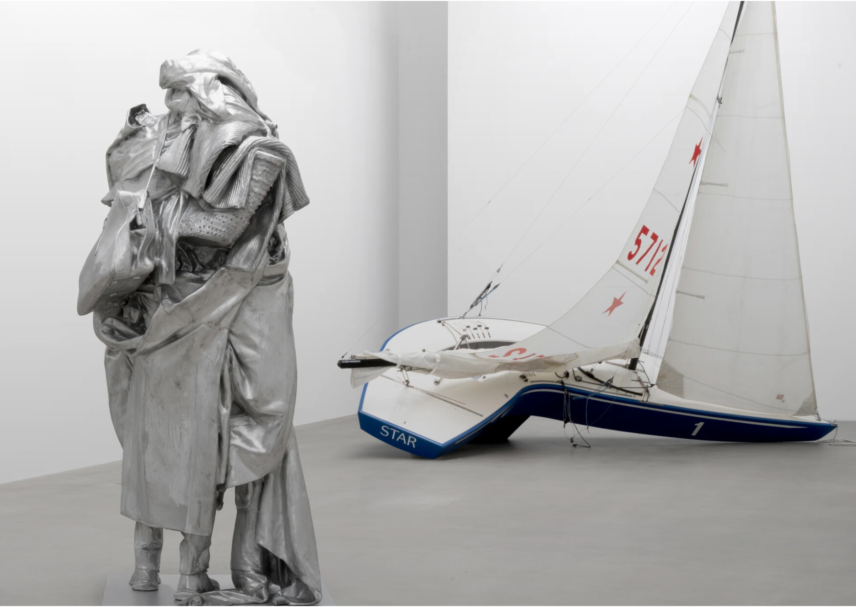 Visite privée exposition Erwin Wurm 'Tomorrow: Yes.' Taddhaeus Ropac Pantin